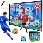 Football Ball Game Set For Kids Indoor Outdoor Soccer Train Sport Game Foldable 
