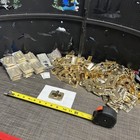 81 Qty  Bulk Lot- Buckle Solid Brass 2 1 2    -new 