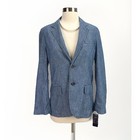 Polo Ralph Lauren Nwt Chambray Blazer Blue Girls L 14-16 Women Xs s Preppy