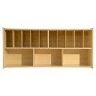 Contender Wall Mount Diaper Organizer Caddy  100  Birch Plywood Diaper Storage U