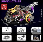 V8 Engine Building Kit That Runs  Build Your Own Model Engine W   spray   Lights