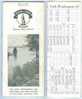 Two 1950 s Era Boston   Maine Railroad Timetables - B m Rr - Nice 