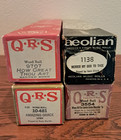 Qrs Word Roll Aeolian Gospel Christian Hymns Music Player Piano Rolls - Lot Of 4