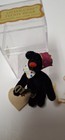 Little Gem 3  Black Teddy Bear Nib