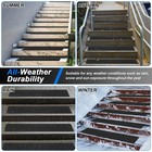 Outdoor Stair Treads Non Slip Strips 5 Pack 6    X 24    Anti Slip Grip Tape Black