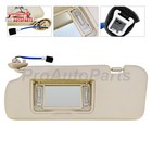 For 12-16 Honda Cr-v Left Driver Beige Sun Visor W  Light Mirror 83280t0ah11za