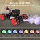 Contixo Sc6 Rc Remote Control Combat Led Laser Smoke Battle Tanks 2-pack