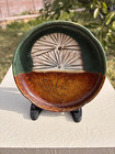 Chrysanthemum Dish Late 19th-century Meiji Era Japan Red Earthenware 6   