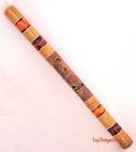 Aboriginal Didgeridoo 39 100cm Dot-painted Kangaroo emu  bag beeswax Mouthpiece
