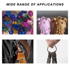 50 Pcs 1 25 Inch Metal Key Chain Split Keyring For Dog Tag Keys Organization