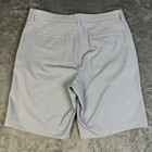 Pga Tour Men s Golf Shorts Size 36 Gray Golf Club Micro Print Gripper Waistband