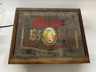 Vintage 1980s Coors Rocky Mountain Springs Lighted Mirror Beer Sign Wall 25 X 20