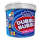 Dubble Bubble Gum  Individually Wrapped  300 Pieces In Resealable Tub 