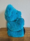 Vintage 1990s Grateful Dead Dancing Bear Articulated Teal Plush By Steven Smith