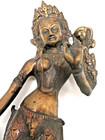 Beautiful Hindu Goddess Tara Parvati 12    Brass Statue