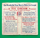 Vintage Jello Ice Cream Powder Advertising Booklet