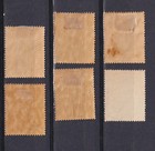  albania 1913 Sc 35 40 Set mh toned 1fr Used    X8