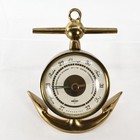 Swift   Anderson Compensated Barometer Boston Mass Brass Anchor V3 - 6    Tall