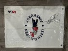 Bryson Dechambeau Autographed 2024 Us Open Pin Flag  