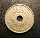 1950 Norway One Krone Coin