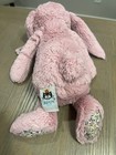 Jellycat Bashful Tulip Bunny Plush Stuffed Animal Pink Rabbit 11 5    Floral Ears