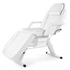 White Tattoo Massage Table Bed Beauty Spa Facial Salon Chair With 2 Storage Box