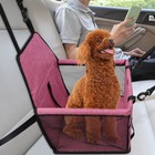 Portable Dog Car Seat Belt Booster Travel Carrier Folding Bag For Pet Cat Puppy