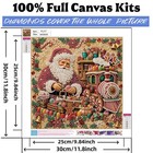 Santa Claus Pearl Art Kits For Adults  Christmas 5d Pearl Diamond Art Kit