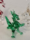 Three Small Blown Glass Dragons Fantasy Dragons Glass Decor