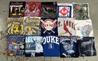 Vintage Graphic T Shirts Random Lot Of 5 Mixed 80s 90s Y2k All Size Xl Used