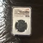 Shipwreck 1935 Slabbed   Certified  ss John Barry  Saudi Arabia 1 Riyal Wwii