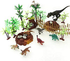 30 Piece Dinosaurs Toys Set - Plastic Dinosaurs Figures  Realistic Dinosaurs Tre