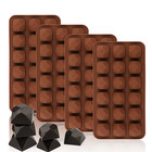 Silicone Diamond Chocolate Mold Forchocolate Candy Baking Cake Decorating Reusab