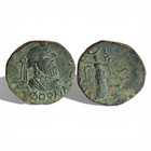 Indo-parthians Kingdom  Gondophares   C  40-5 Bc   Ae Tetradrachm   9 23g