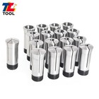 17pc 1 16 - 1-1 16  5c Round Collet Set By 16th Harden High Precision 0006  Tir