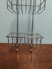 Shower Caddy Over The Door Organizer Bath Rack Hanging Hooks 3 Tier Stainless 