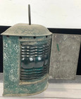 Vintage Ships Lantern Red green Wilcox Crittenden   Co  Nautical Marine Train