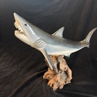 Vintage Land   Sea Wildlife Collector Series 14-1 2    Great White Shark Sculpture