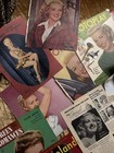Vintage Hollywood Magazine Clippings     Stars Covers Ads Grable Hayworth More