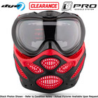 Clearance Dye I3 Pro Thermal Anti-fog Paintball Mask Goggle System Fire Red