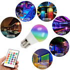 2 Pack Rgb Rgbw Led Bulb Light 16 Color Changing E27 Lamp   Ir Remote Controller