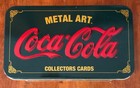 Coca-cola Metal Art Collector Cards Set