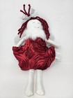 Set Of 3 Woof And Poof Dolls Christmas Angel Doll Shelf Sitter 2013 2014 Holiday