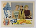 Girls Lobby Card Set Of 8  fair-verygood  1962 Elvis Presley Movie Poster 28364