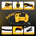 Cordless Tire Inflator For Dewalt 20v Battery Portable Air Compressor Pump