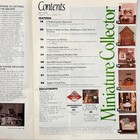 Miniature Collector Magazine June 2004 Dollhouse Nostalgia Scott Publications
