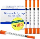   1ml 30 Gauge Syringes 1cc 5 16 Inches 8mm Lab Box Of 100  30gahistory