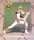 New Unused 1994 Mighty Morphin Power Rangers Poster Tommy White Ranger Vtg Old