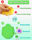 Bath Toys For Kids Ages 1-3 - Mold Free Bath Toy For Babies 6-12 Months - Toddle