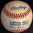 Nib Rawlings Mlb Official American League Baseball Bobby Brown Al Ball Unsigned
